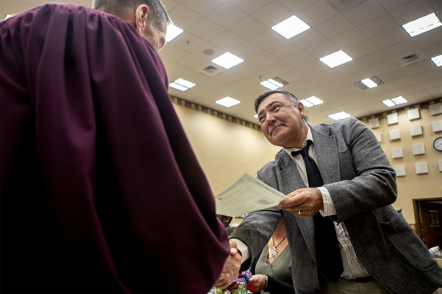 Naturalization ceremony